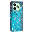 Θήκη με πτερύγιο για Infinix Hot 40i, Wallet, Sakura μπλε