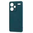 Θήκη για Xiaomi Redmi Note 13 Pro+, Silicone Lite, σκούρα πράσινη