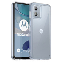 Θήκη για Motorola Moto G53 5G, Fusion Hybrid, διαφανής