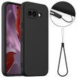 Θήκη για Google Pixel 9A, Silicone MagSafe, μαύρη
