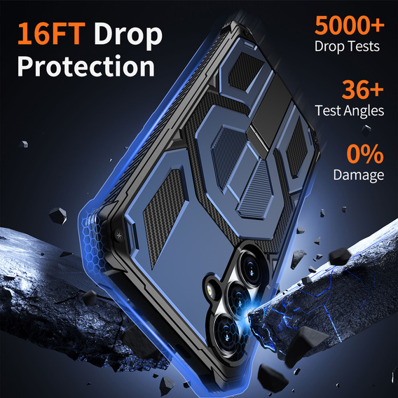 Προστατευτική θήκη με βάση συμβατή με MagSafe για Samsung Galaxy S25 FE