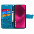 Θήκη με πτερύγιο για T Phone 3 5G, Butterfly, μπλε