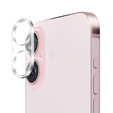 Μετριασμένο γυαλί για κάμερα για το iPhone 16 / 16 Plus, διαφανής