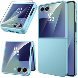 Θήκη με σκληρυμένο εξωτερικό γυαλί οθόνης για Samsung Galaxy Z Flip7