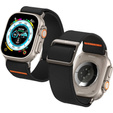 Pasek z Etui SPIGEN do Apple Watch 7 / 8 45mm, Metal Fit Pro, Szary