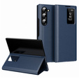 Αναδιπλούμενη θήκη για Samsung Z Fold6 5G, Smart View Wallet, σκούρο μπλε
