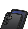 Θήκη για Samsung Galaxy S24 FE, Shockproof, με μεμβράνη, μαύρη