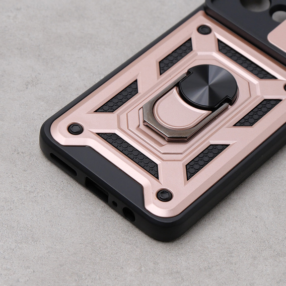 Θήκη για Motorola Moto G84 5G, CamShield Slide, ροζ rose gold