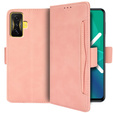 Θήκη με πτερύγιο για Xiaomi Poco F4 GT, Card Slot, ροζ