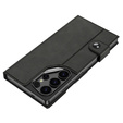 Θήκη με πτυσσόμενο καπάκι GKK Card Slot Wallet για Samsung Galaxy S26 Ultra, μαύρη