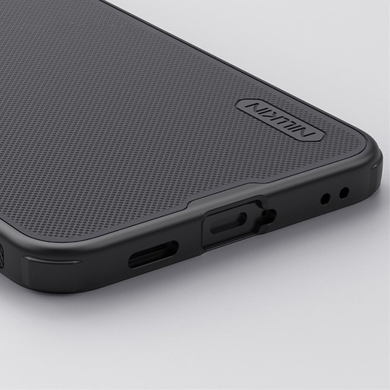 Θήκη NILLKIN Frosted Shield Pro MagSafe για Samsung Galaxy A57 5G, μαύρη