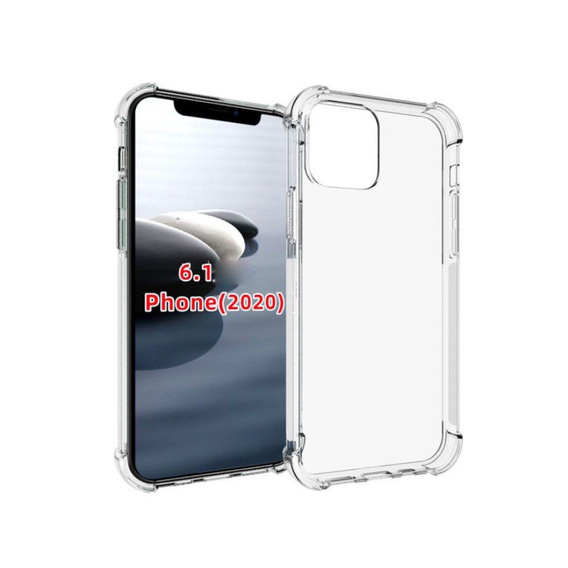 Θήκη για iPhone 12 / 12 Pro, Dropproof, διαφανής