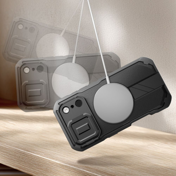 Tech-Protect θήκη για iPhone 17 Pro Max, Kevlar MagSafe+, μαύρο