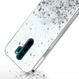 Θήκη για Xiaomi Redmi Note 8 Pro, Glittery, διαφανής
