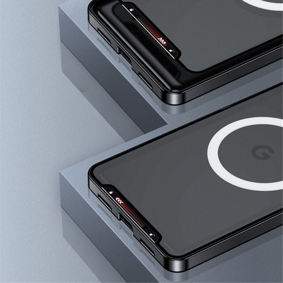 θήκη προστασίας κάμερας για το Google Pixel 8, CamShield MagSafe, διαφανής / μαύρη
