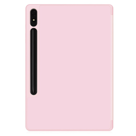 Θήκη για Samsung Galaxy Tab S10+ Plus, Smartcase με χώρο για γραφίδα, ροζ
