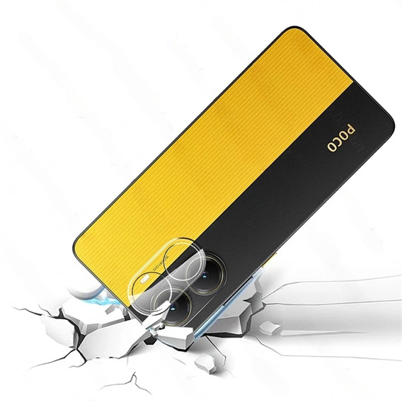Μετριασμένο γυαλί για κάμερα για το Xiaomi Poco X7 Pro 5G, διαφανής