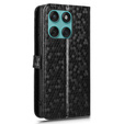 θήκη πτερύγιο για Motorola Edge 60 / 60 Fusion, Wallet Rhombus, μαύρη