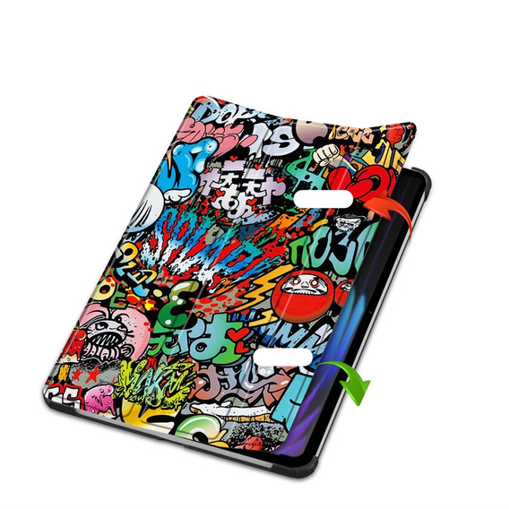Θήκη για Xiaomi Pad 7 / 7 Pro, Smartcase, graffiti