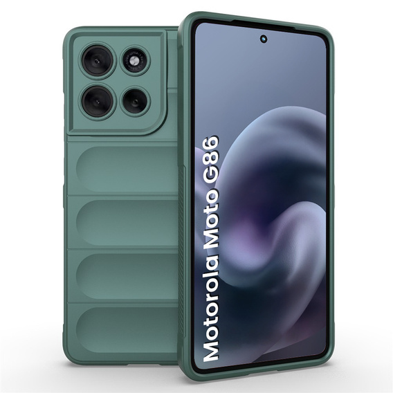 Θήκη για Motorola Moto G86 Power 5G, Gaming Shockproof, πράσινη