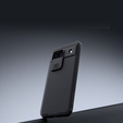 NILLKIN Θήκη για Google Pixel 8A, θήκη σιλικόνης CamShield για MagSafe, μαύρη