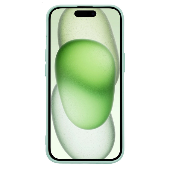 Θήκη για iPhone 15, Silicone Lite, μπλε