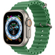 Pasek Silikonowy Ocean do Apple Watch 1/2/3/4/5/6/7/8/SE/ULTRA 42/44/45/49MM, Zielony