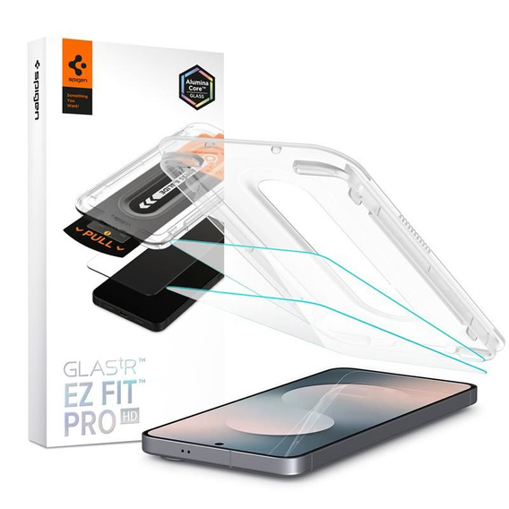 Γυαλί Spigen Glas.tR EZ Fit Pro HD 2-Pack για Samsung Galaxy S25 FE