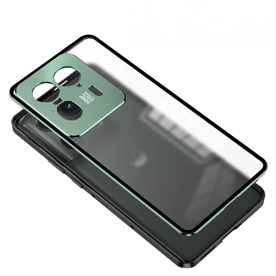 Θήκη για Motorola Edge 50 Ultra, Frame Case, πράσινη