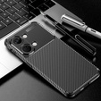 Θήκη για OnePlus Nord 3 5G, Carbon Gel, μαύρη