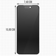 Μετριασμένο γυαλί απορρήτου για iPhone 17 Pro Max