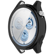 Θήκη 2σε1 με προστατευτικό οθόνης για Huawei Watch GT 5 46mm, μαύρη