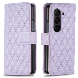 Θήκη με πτερύγιο για Samsung Galaxy Z Fold6 5G, Wallet, BINFEN COLOR, μωβ