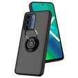 Θήκη για Motorola Moto G200 5G, Frosted Ring, μπλε