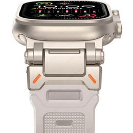 Λουράκι ERBORD ProTech για Apple Watch 1/2/3/4/5/6/7/8/9/SE/Ultra/Ultra 2 42/44/45/49MM, λευκή