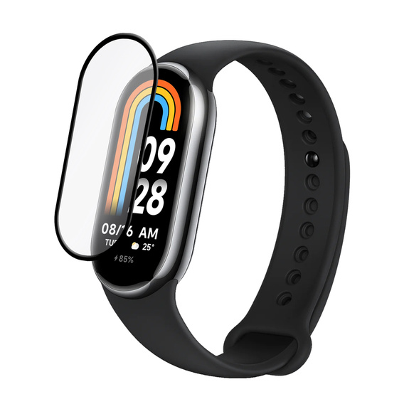 2x υβριδικό γυαλί ERBORD για Xiaomi Smart Band 10 / 9 / 8