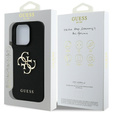 Θήκη GUESS Grained Big 4G και Classic Logo για iPhone 16 Pro