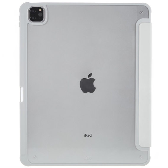 Θήκη για iPad Pro 12.9" 2022/2021/2020 (6/5/4 gen.), Smartcase Hybrid, με χώρο για γραφίδα, γκρι