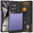 Θήκη για Samsung Galaxy S24 Ultra, ERBORD MagProtect Slide Camera, μωβ