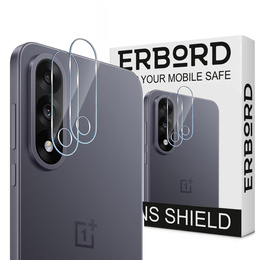 2x ERBORD Camera Tempered Glass για Realme 12 Pro / 12 Pro+, Διαφανές