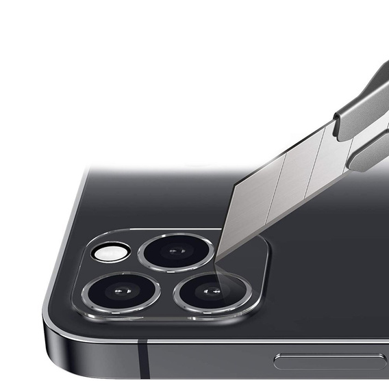 Μετριασμένο γυαλί για κάμερα για το iPhone 12 Pro Max, διαφανής