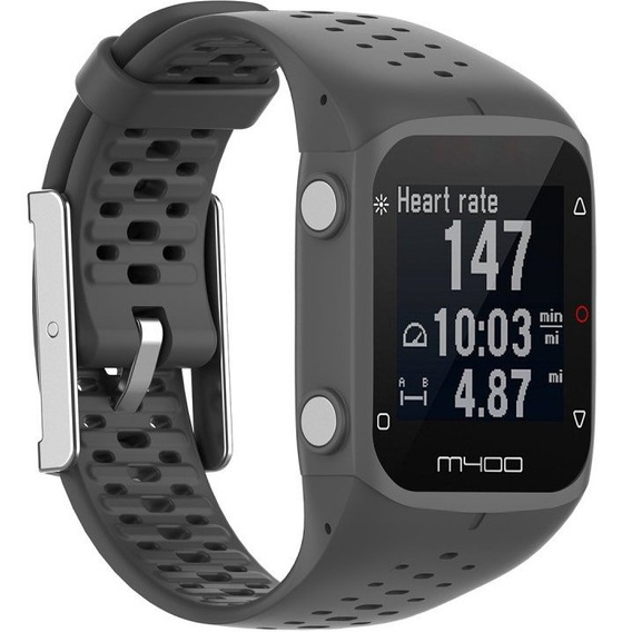 Λουράκι σιλικόνης για το Polar M400/M430, γκρι