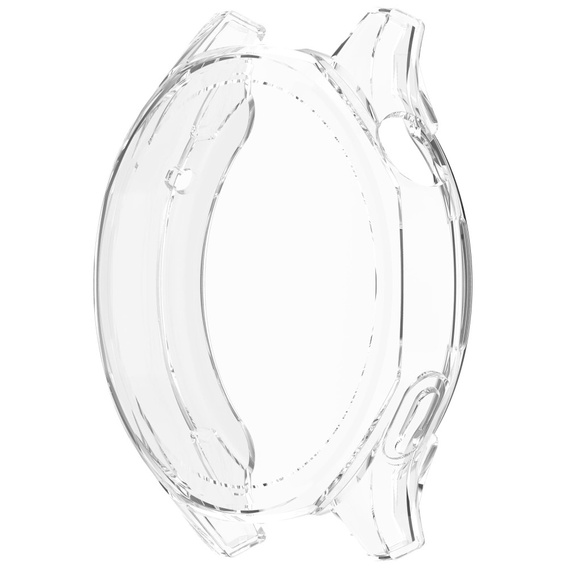 Θήκη 2σε1 με προστατευτικό οθόνης για Huawei Watch GT 5 46mm, διαφανής