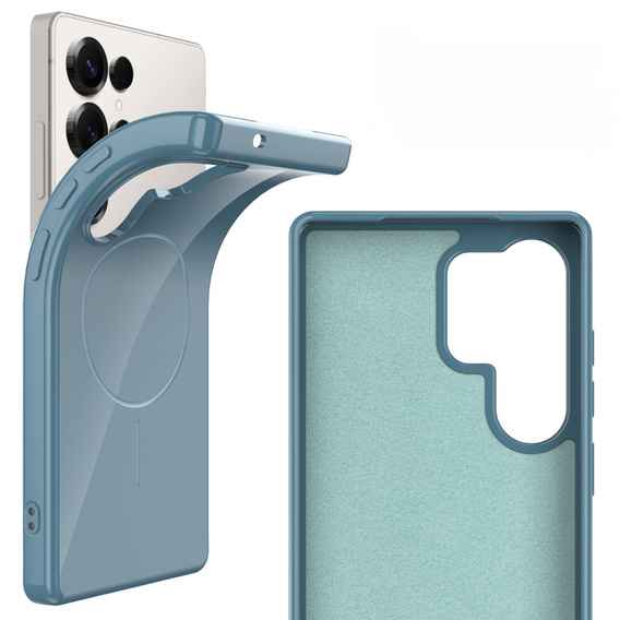 Θήκη για Samsung Galaxy S25 Ultra, GKK Leather, μαύρη