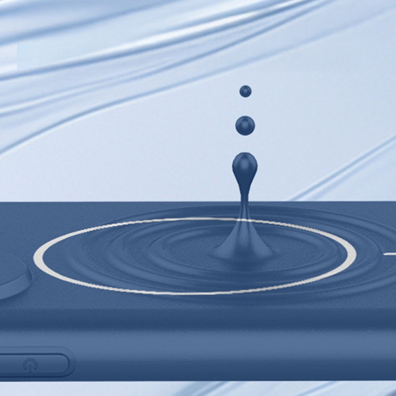 Θήκη σιλικόνης για Google Pixel 10 Pro XL, για MagSafe, μπλε