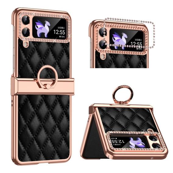 Θήκη για Samsung Galaxy Z Flip 4 5G, Rhombus Grid