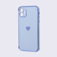 Θήκη για Apple iPhone 11, Electro heart, μπλε