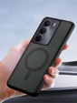 Θήκη για Realme 14X / Realme C75, για MagSafe, ERBORD Μatt Case, μαύρη