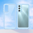 Θήκη για Samsung Galaxy A25 5G, Fusion Hybrid, διαφανής / μπλε + γυαλί 9H 