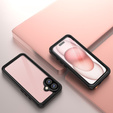 Αδιάβροχη θήκη IP68 για το iPhone 16, μαύρη